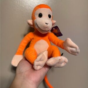 Orange Plush‎ Monkey Goffa NWT Toy